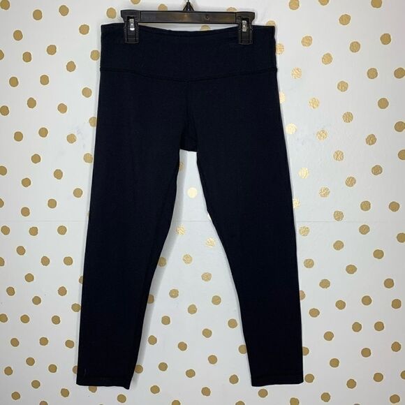 Lululemon wunder under crop black luon 6 - Picture 2 of 6